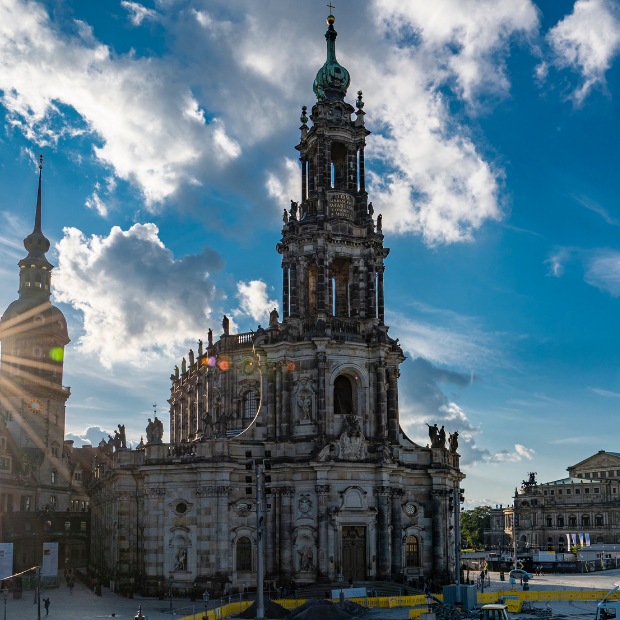 Historische Architektur in Dresden